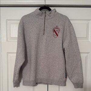 Alpha Phi Quarter Zip Sweatshirt